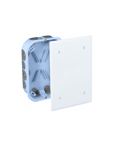 Eur'Ohm - 51014 - Boîte Dérivation Placo Etanche RT2012 - 170x110x40mm