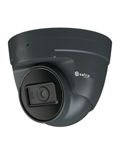 Safire Smart - SF-IPT020A-4E1-GREY - Caméra IP Turret gamme E1 Intelligence artificielle Résolution 4 Mégapixel (2566x1440)