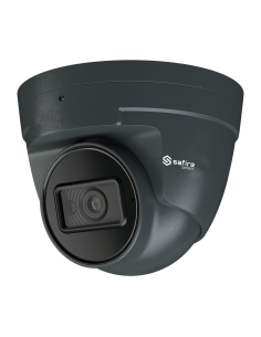 Caméra turret IP Safire Smart 4 MP E1 grise – IA, PoE