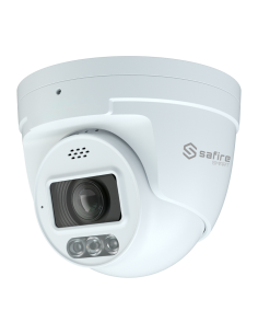 Safire Smart - SF-IPT511ZCA-4I1-SL - Caméra Turret IP gamme I1 avec dissuasion active Résolution 4 Mégapixel (2566x1440)