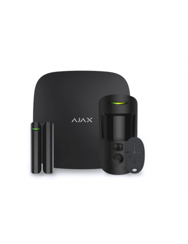 Alarme maison Ajax Hub 2 Plus Noir - Kit 1