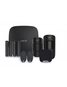 Alarme maison Ajax Hub 2 Plus Noir - Kit 2
