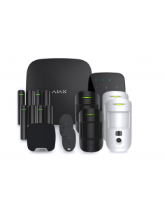 Alarme maison Ajax Hub 2 Plus Noir - Kit 4
