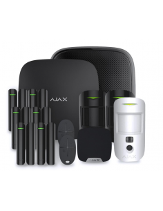 Alarme maison Ajax Hub 2 Plus Noir - Kit 5