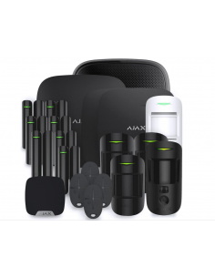 Alarme maison Ajax Hub 2 Plus Noir - Kit 12