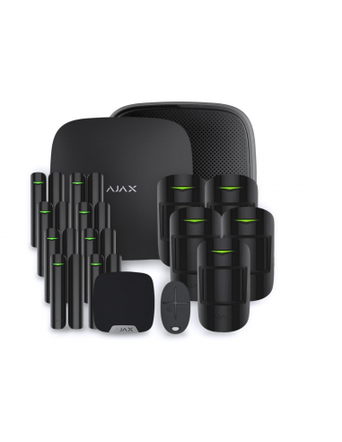 Alarme maison Ajax StarterKit noir - Kit 6