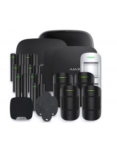 Alarme maison Ajax StarterKit noir - Kit 12