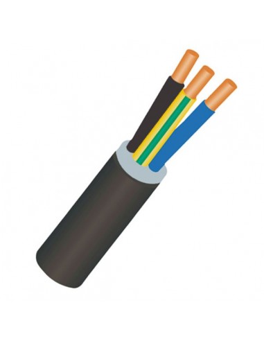Câble U-1000 R2V 3G16 mm² au mètre - Brico Elect