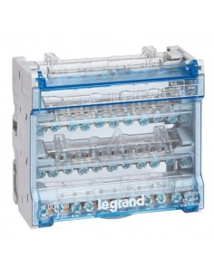 LEGRAND - 400408 - Répartiteur modulaire à barreaux étagés tétrapolaire 125A 10 départs - 6 modules