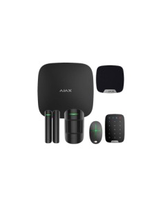 AJAX - 86364673 - Pack alarme AJAX avec détecteur de mouvement, présence, sirène , clavier et télécommande