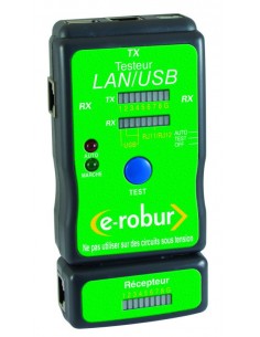 E-ROBUR - 442076 - Testeur de câbles réseau