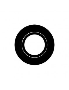 Collerette LED'UP Universal ronde noir mat orientable - Europole 5715