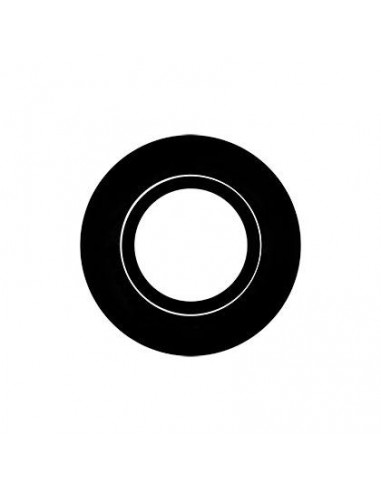 Collerette LED'UP Universal ronde noir mat orientable - Europole 5715