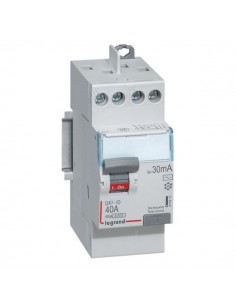 Legrand 411611 – Interrupteur différentiel DX³-ID 2P 40A 30mA