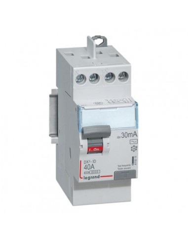 Legrand 411611 – Interrupteur différentiel DX³-ID 2P 40A 30mA