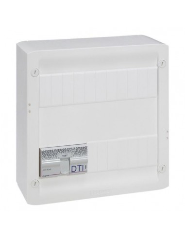 Legrand 413218 - Coffret multimédia 4 prises RJ45