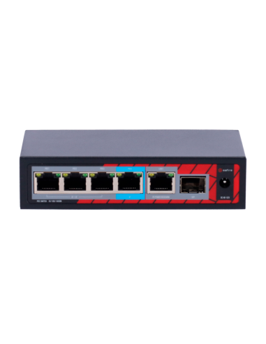 Safire - SF-POE-EXT0604-GF-60 - Indoor POE extender Switch