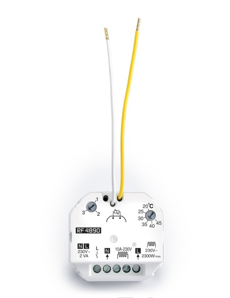 Delta Dore - 6050615 - RF 4890 | Récepteur radio pour plancher rayonnant électrique