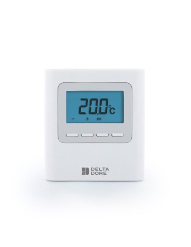 Delta Dore - 6053050 - Delta 8000 TA RF | Thermostat d’ambiance radio pour système Delta 8000