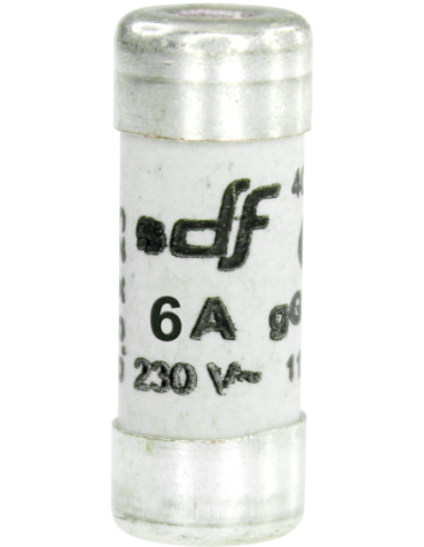 EUR'OHM - 27106 - Fus 6A sans voyant  gF8,5x23