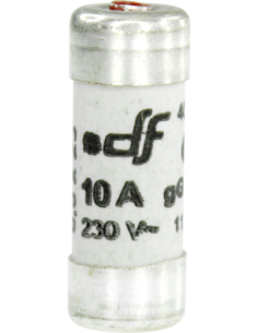 EUR'OHM - 27210 - Fus 10A à voyant  gF8,5x23