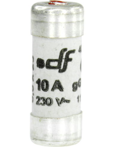 EUR'OHM - 27210 - Fus 10A à voyant  gF8,5x23