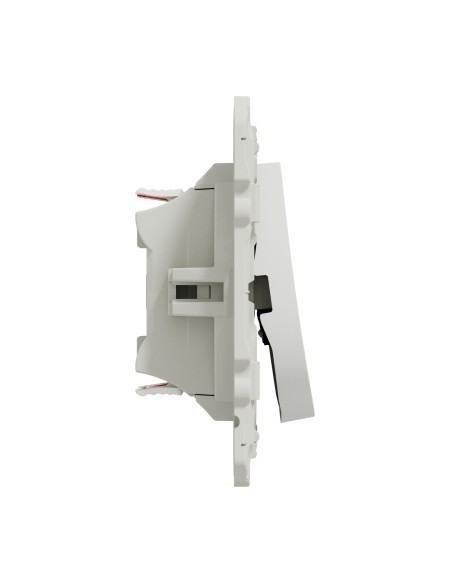 S520214 Double va-et-vient Odace blanc Schneider