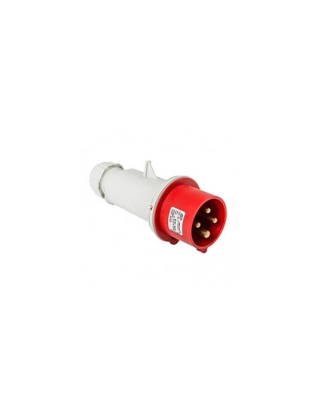 Digital Electric - 51314 - Fiche mâle 3P+T 32A 380V IP44