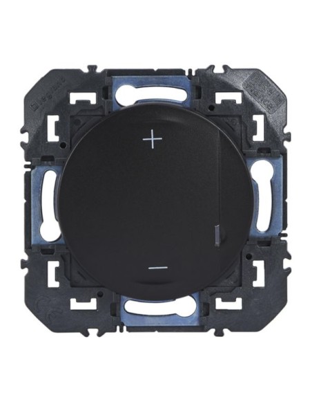 Legrand - 600260A - Variateur dooxie 2 fils sans neutre 125W LED - noir mat