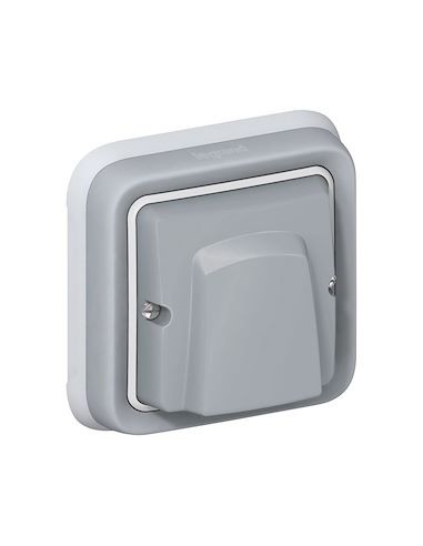 Legrand - 069848 - Sortie de câbles étanche avec serre-câble Plexo complet IP55 encastré - gris