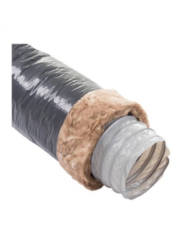 S&P - 813943 - Gaine souple isolée PVC GP ISO Ecosoft - Epaisseur 25mm - Longueur 3m - Diamètre 160mm