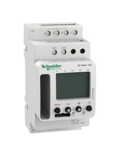 Schneider - CCT15245 - interrupteur crépusculaire astronomique programmable - 2 canaux - Acti9 IC Astronomique.