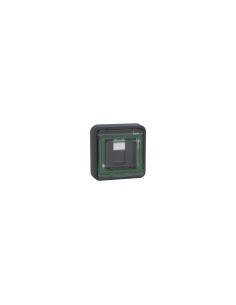 SCHNEIDER - MUR35038 - Mureva Styl - Prise RJ45 cat 6A blindé STP FTP - composable - IP55 IK07 - gris