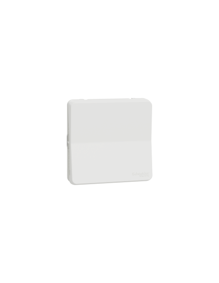 Schneider Electric - MUR39027 - Mureva Styl - Bouton poussoir - composable - IP55 IK08 - connexion auto - blanc