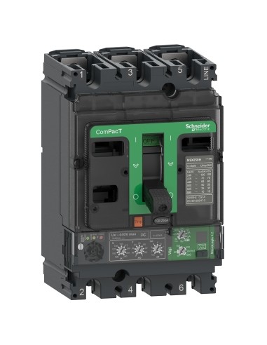 Schneider - C25N34V250 - ComPacT NSX250N - disjoncteur Vigi - MicroLogic 4.2 250A - 3P3D - 50kA - fixe