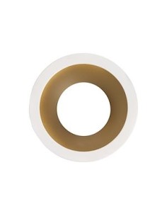 EUROPOLE - 5750D - Collerette LED'UP UNIVERSAL ESTHET+ ronde blanc mat/doré fixe