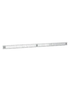 ATLANTIC - 423306 - Grille de façade alum. prélaqué blanc pour entrée d'air Ea/pack Shf