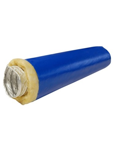 ATLANTIC - 427779 - T 127 R ALU CR25 10M - SPIREO Conduit souple renforcé calorifugé 25 mm D125 L10M