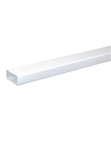 ATLANTIC - 460000 - Tr 55 x 110 p - 3m - tube rectangulaire plastique rigide section 55 x 110