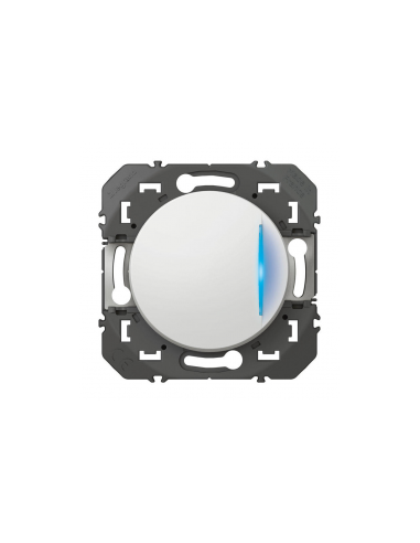 Legrand Dooxie 600009 - Interrupteur témoin blanc