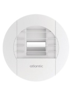 ATLANTIC - 526027 - Bouche hygro SDB/WC 15/45-40 manuelle D80 griffes