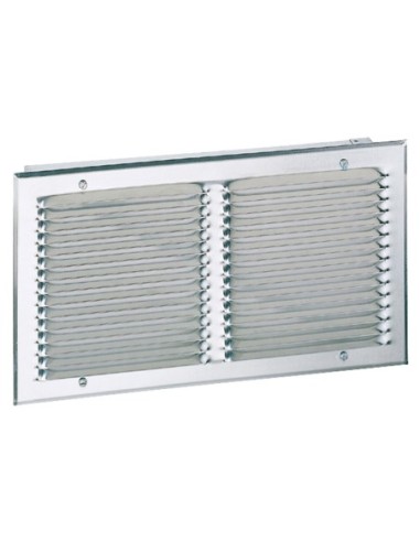 ATLANTIC - 528410 - Gae10 200x100 - grille extérieure alu pas 10mm200x100