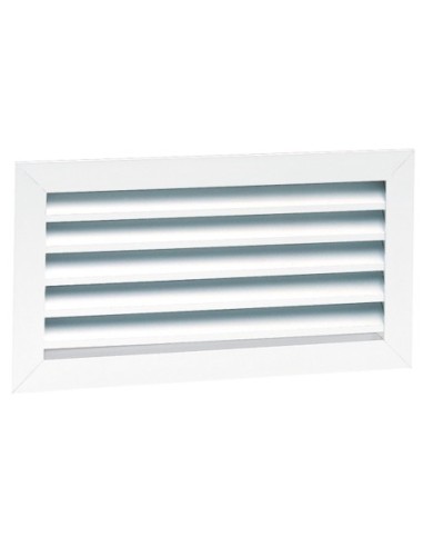 ATLANTIC - 528523 - Gra-fl 300x150 - grille reprise alu blanc+filtre