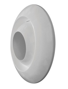 ATLANTIC - 528901 - Bah 160 b - buse souffl.diffuseur alu blanc d160