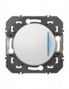 Legrand - 600016 - Poussoir simple avec voyant lumineux dooxie 6A 250V~ finition blanc