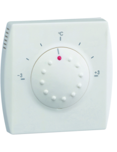 HAGER - 25112 - Thermostat d ambiance semi-encastré pour locaux commerciaux