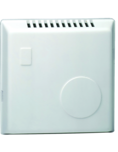 HAGER - 25800 - Thermostat ambiance bi-métal chauf eau ch avec contact à ouverture + voyant 230V