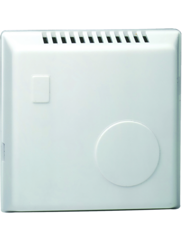 HAGER - 25800 - Thermostat ambiance bi-métal chauf eau ch avec contact à ouverture + voyant 230V