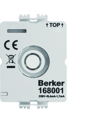 HAGER - 168001 - Module LED, commande d´eclairage, 230V, sans Neutral