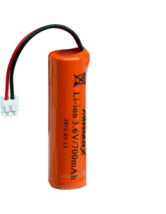 HAGER - 908-21X - Batterie secondaire Li Ion 3,6V 700mAH GSM pour interphone radio habitat indiv.